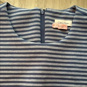 Chic Striped Sleeveless Dress